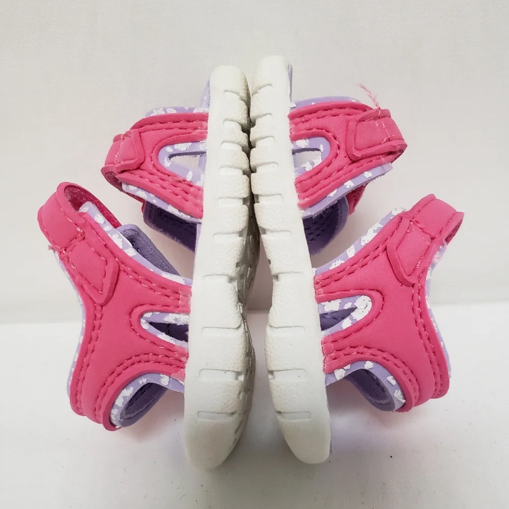 Pink and Purple Zoe & Zack Sandals